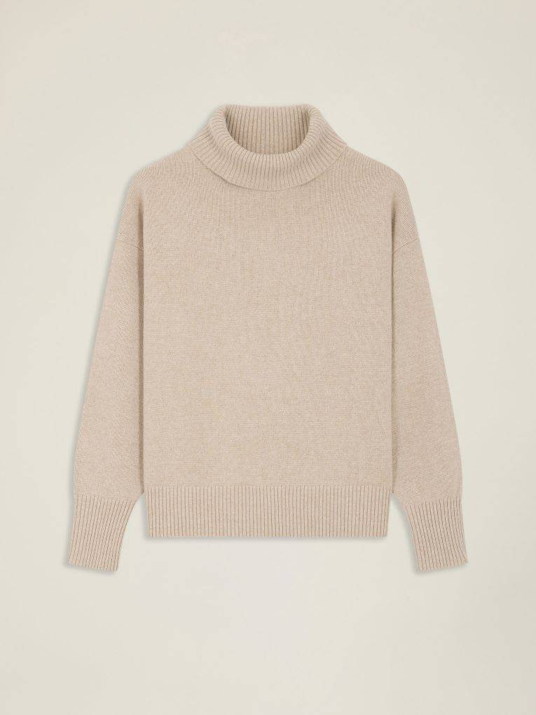 Pull cachemire femme beige shops