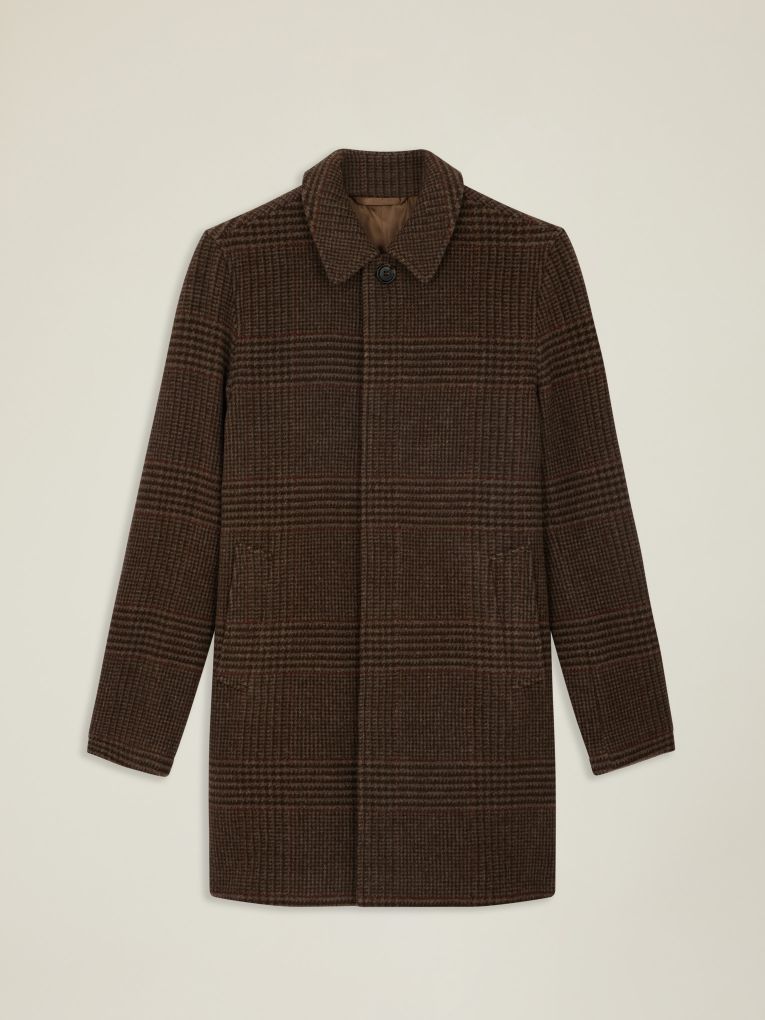 Coat MacaBrown check