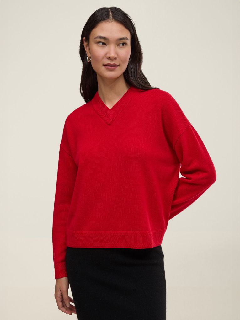 Loose cashmere sweater best sale