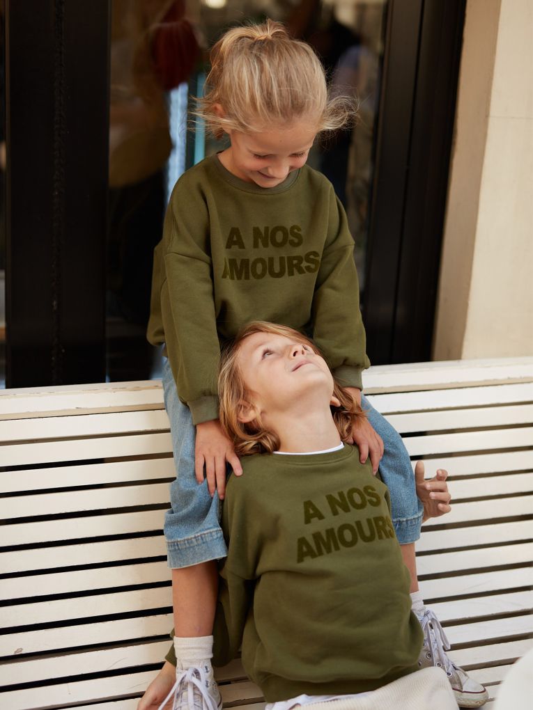 Sweatshirt Amour Kid